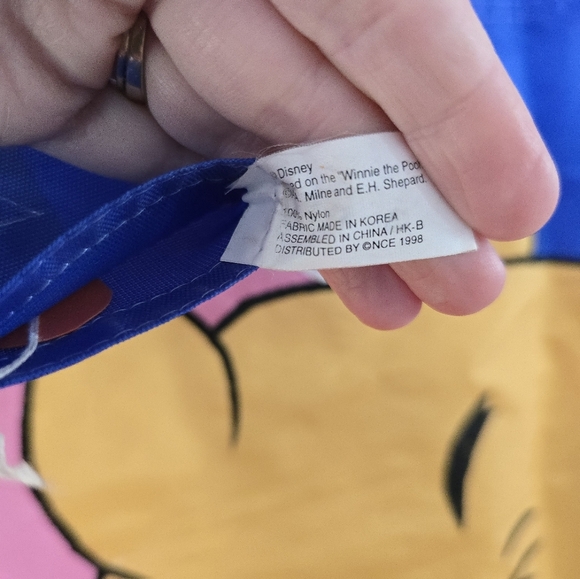 Vintage Winnie The Pooh Valentines Day Hearts Outdoor Flag Double Sided Yard - Picture 7 of 12